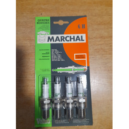 4 Bougies Marchal 6H alfa...