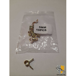 lot de 10 colliers Ø 5mm