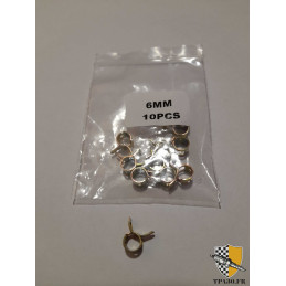 10 colliers Ø 6mm