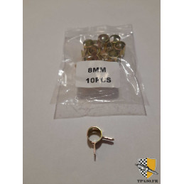 10 colliers Ø 8mm