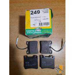 plaquettes de frein arrière...